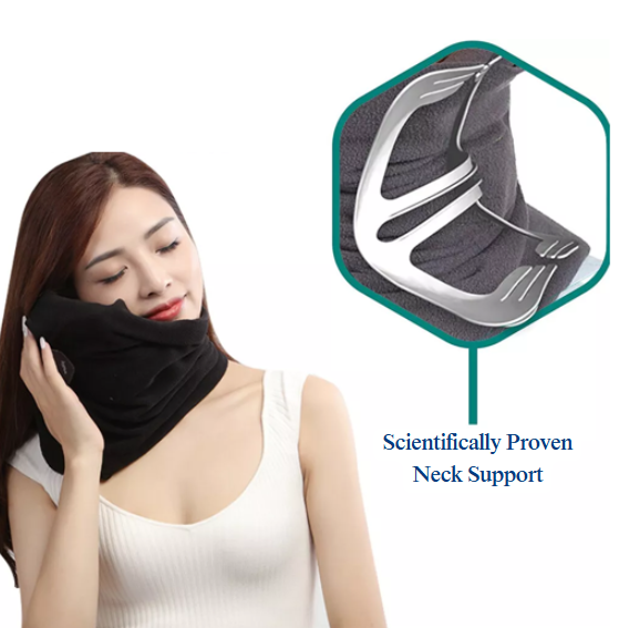 ByeTired™ Supported Travel Neck Pillow