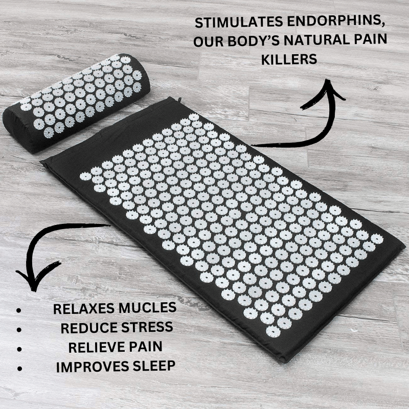 ByeTired™ Premium Acupressure Mat + Pillow